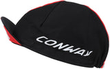Conway Cap Fahrradkappe Bike RR schwarz rot