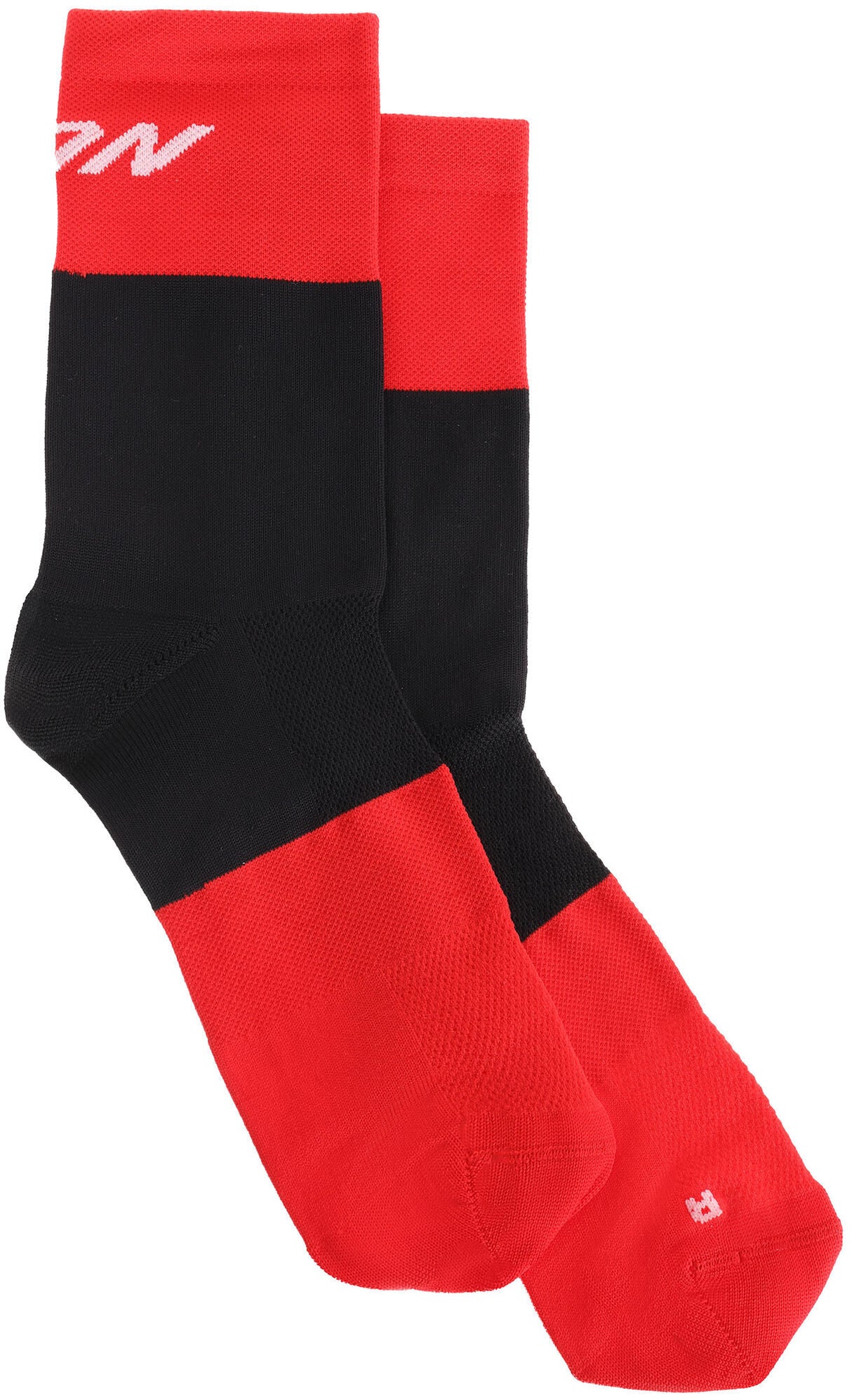 Conway Socken Rennsocken hoch geschnittene Socken Rennen hoch geschnittene Größe 40-43 schwarz rot