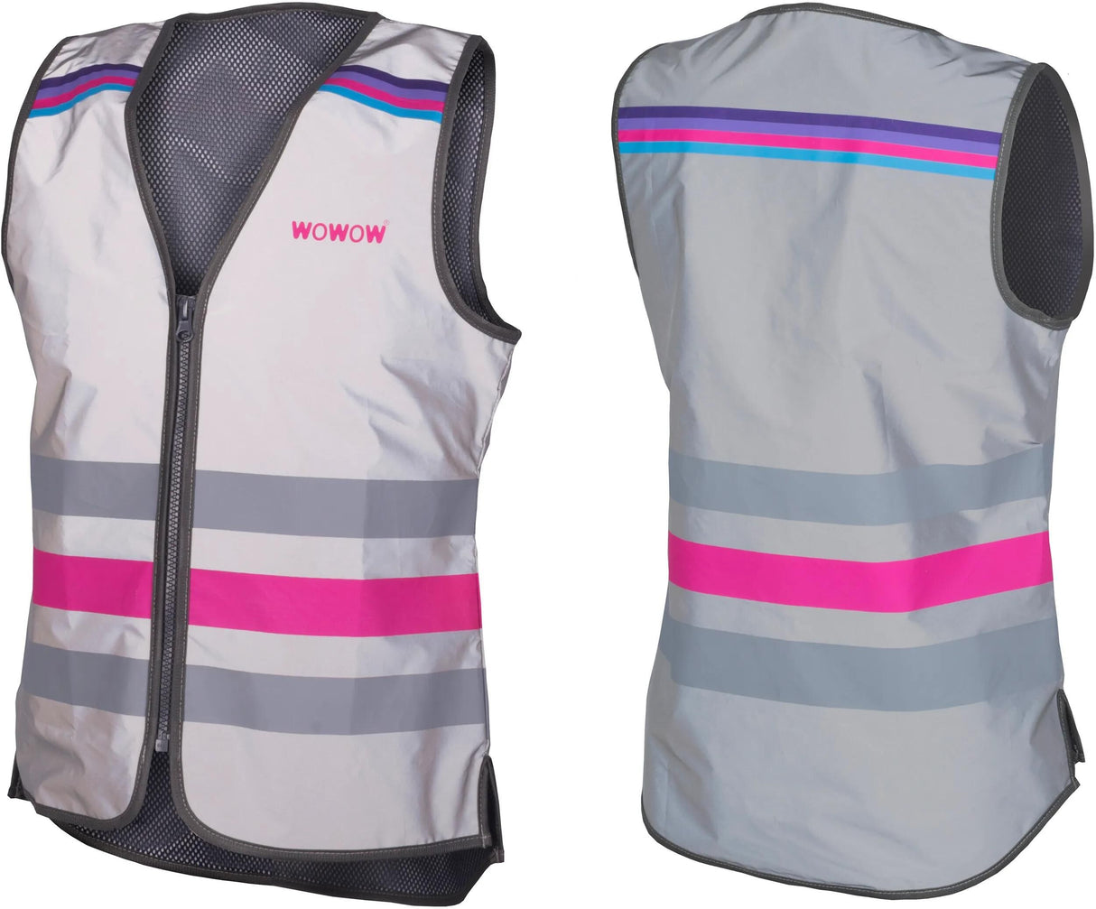 Wowow Weste Lucy Jacke fr refl.Weste Lucy Jac. fr s silberrosa