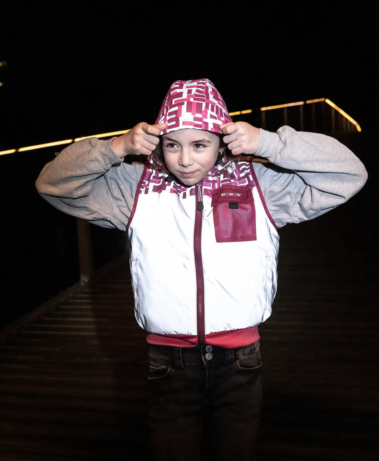 Wowow Kinderweste Yoho Pink XL