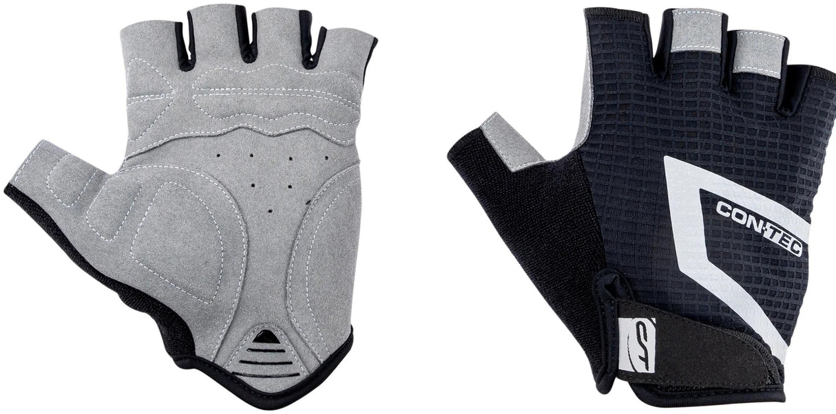 Contec Sommerhandschuh Crosso Mod. 24 ct Handschuh Crosso Größe M schwarz grau