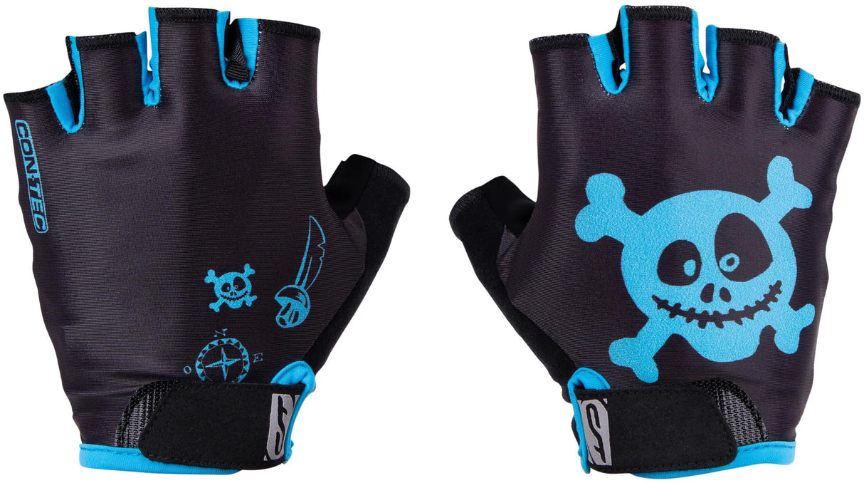 Contec Kinderhandschuh Pirate CT Child.Hand. Pirat gr. l, schwarz blau