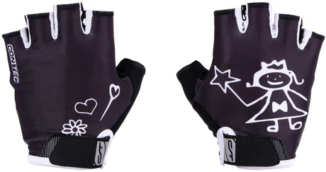 Contec Kinderhandschuh Girly CT Handschuh Girly Schwarz Weiß - L
