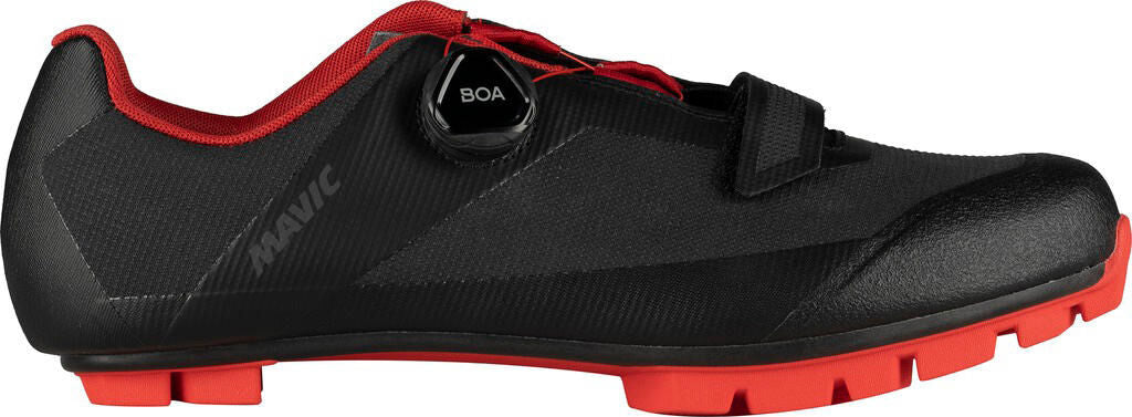 Mavic MTB-Schuh Crossmax Elite SL Schuh Cross.Elite SL Bl. rot schwarz Größe 43 1 3