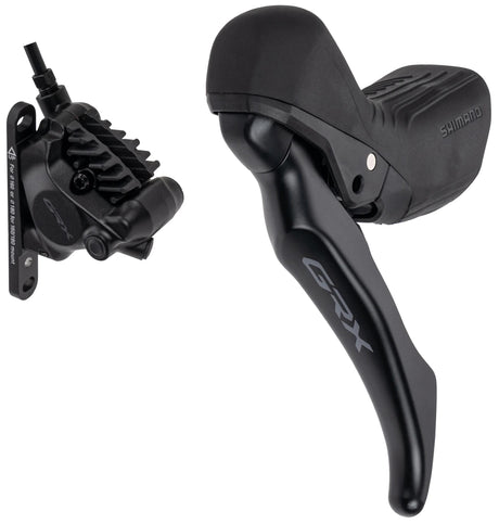 Shimano Scheibenbremse GRX ST-RX610 BR-RX410 . shim.diskbreaker x610 410 vr sw fm resin 1f