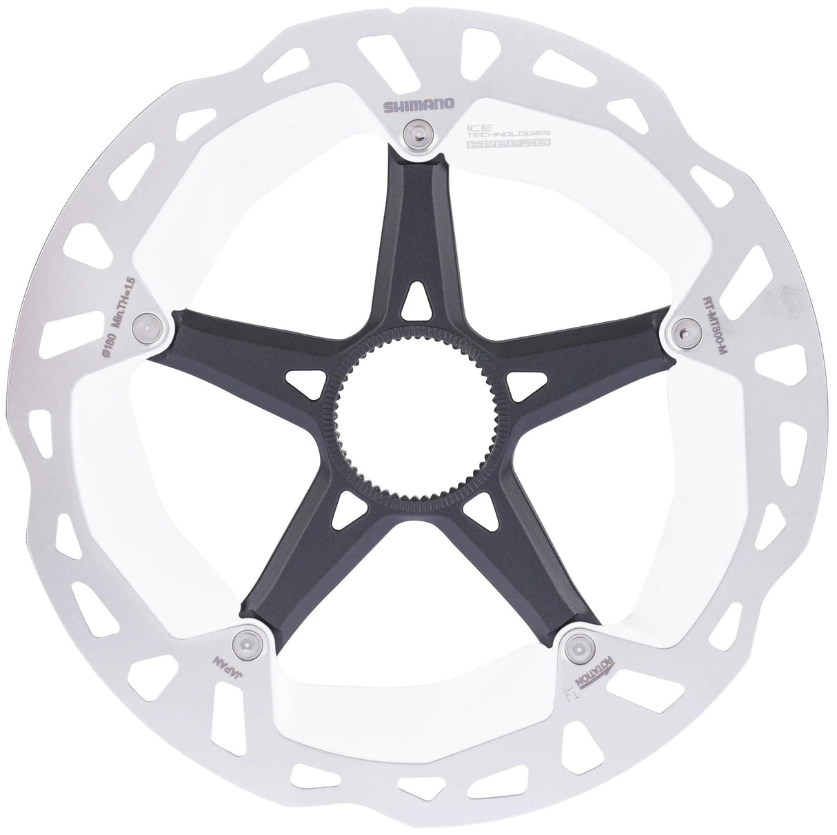 Shimano Bremsscheibe RT-MT800 Rotor Shim.RT-MT800 180 mm cl