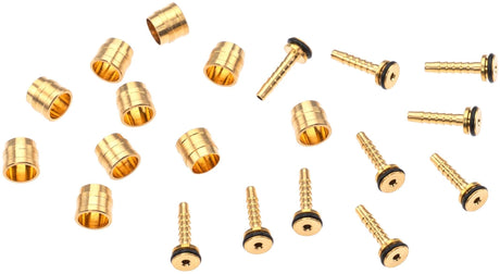 Tektro Bremsschlauch-Set, Olivenstift-Set, 10 Stück, 5,5 mm, Auriga