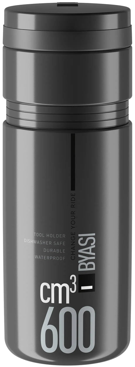 Elite Werkzeugflasche Byasi Werkzeugflasche Byasi 600cm3 dunkelgrau