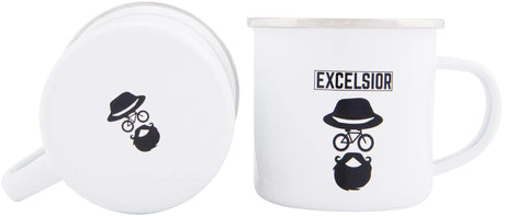 Excelsior-Becher, 250 ml, 300 ml, weißer Chromrand