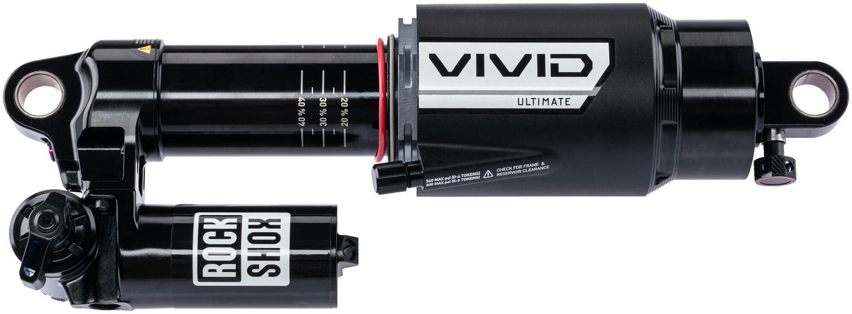 RockShox Stoßdämpfer Vivid Ultimate RC2T Hinterradstoßdämpfer RS ​​Vivid Ult. rc2t 230 x 62,5 mm