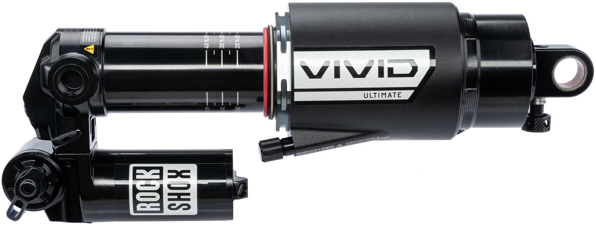 Rockshox-Hinterradstoßdämpfer RS ​​Vivid Ult. rc2t 205 x 62,5 mm