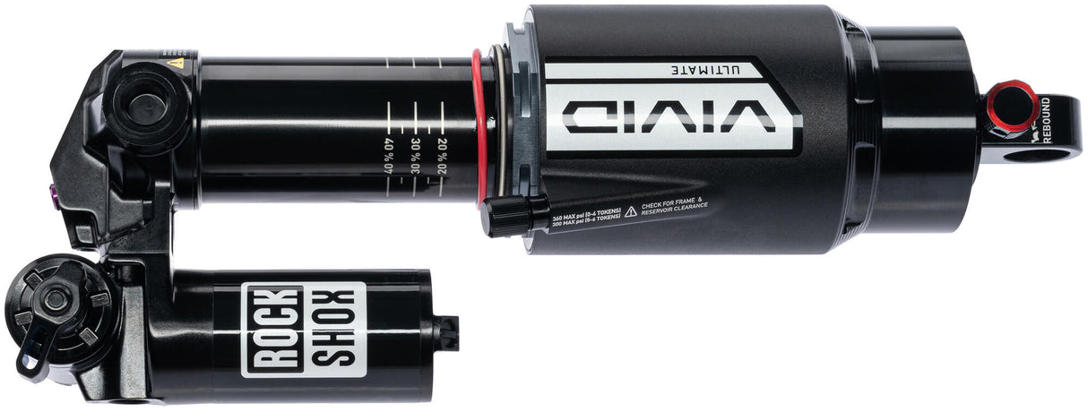 RockShox Stoßdämpfer Vivid Ultimate RC2T Hinterradstoßdämpfer RS ​​Vivid Ult. RC2T 205 x 60 mm