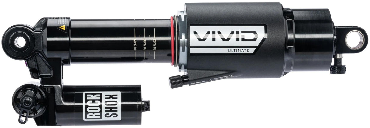 RockShox Stoßdämpfer Vivid Ultimate RC2T Hinterradstoßdämpfer RS ​​Vivid Ult. rc2t 250 x 72,5 mm