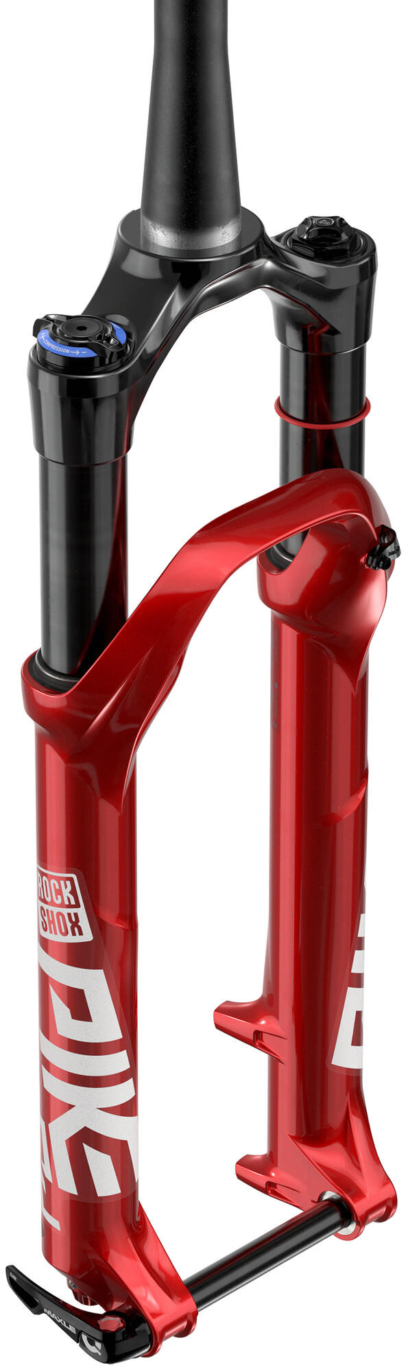 RockShox Federgabel Pike DJ 26 Susp. Gabel RS Pike DJ Red 100 mm Federweg
