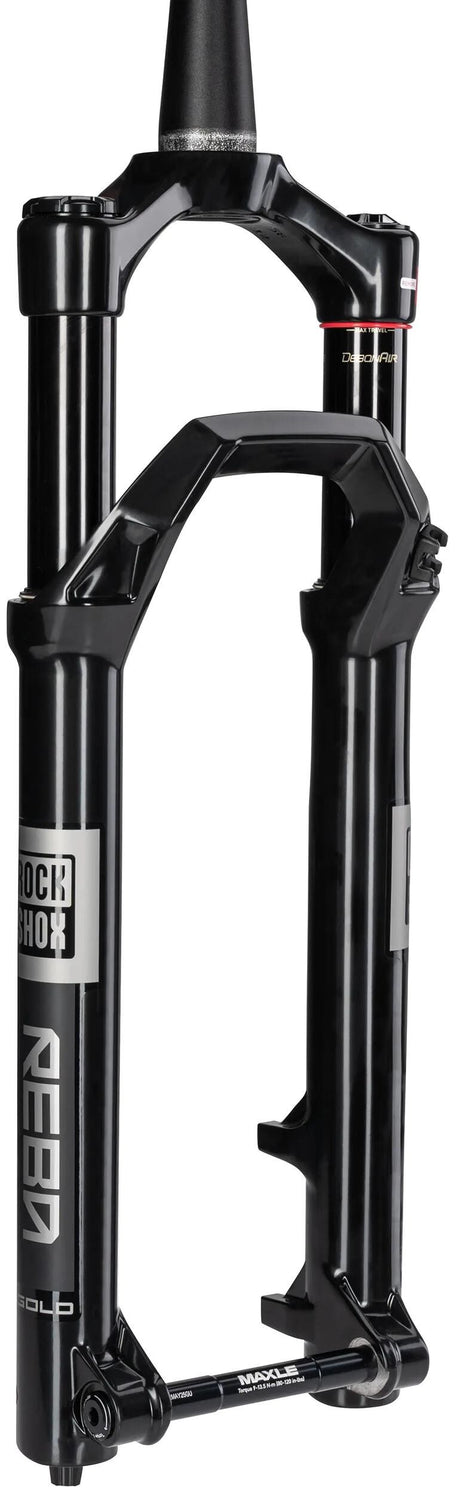 RockShox Federgabel Reba Gold Isolator 3p 27,5 Booster RS Federgabel Reba G 27 100 mm 3p Crn 44 schwarz