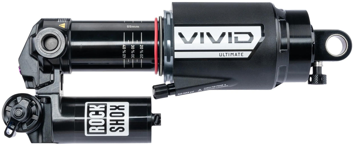 Rockshox Stoßdämpfer Vivid Ultimate RC2T Hinterradstoßdämpfer RS ​​Vivid Ult. rc2t 185x55mm