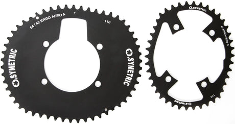 O.symetrisches Kettenblatt, ergo aerosymetrisches Kettenblatt, ergo aerosym.58 44t.kit