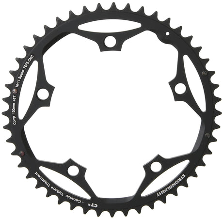 Stronglight Kettenblatt CT2 Kettenblatt Strongl.CT2 48t Alu Cer.Teflon beschichtet.