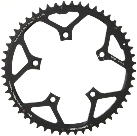 Stronglight Kettenblatt CT2 Kettenblatt Strongl.CT2 52t Alu Cer.Teflon beschichtet.