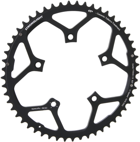 Stronglight Kettenblatt CT2 Kettenblatt Strongl.CT2 53t out.cer.teflon beschichtet.