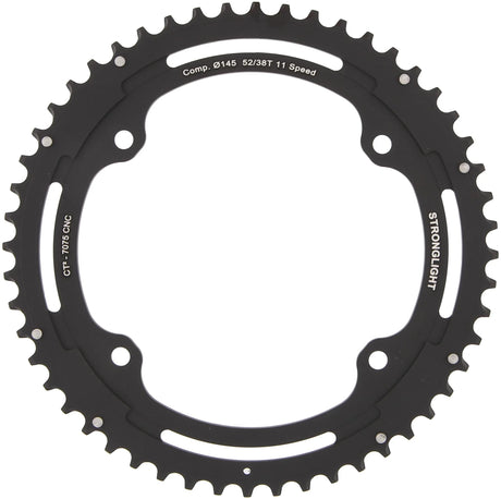 Stronglight Kettenblatt CT2 Mod. 17 Kettenblatt stark. ct2 52t äußere Cer.-Tefl.-Beschichtung.