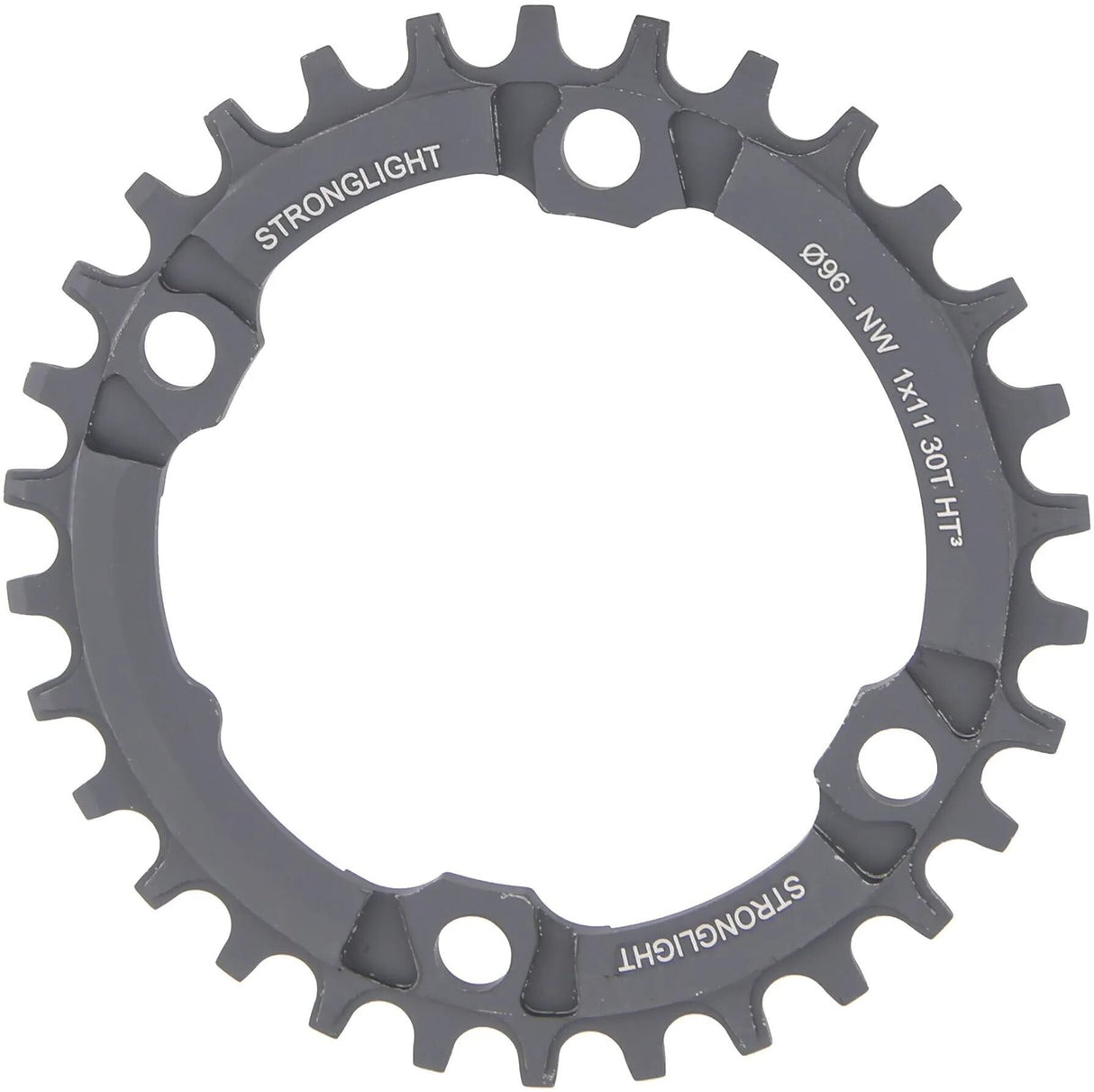Stronglight MTB Kettenblatt HT3 mod. 17 Kettenblatt stark. ht3 30t Aluminium schwarz