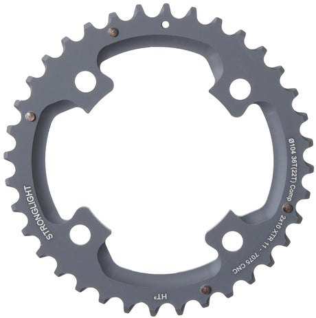 Stronglight MTB Kettenblatt HT3 mod. 17 Kettenblatt stark. ht3 36t äußeres Alu schwarz