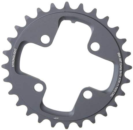 Stronglight MTB Kettenblatt HT3 mod. 17 Kettenblatt stark. ht3 28t inneres Alu schwarz