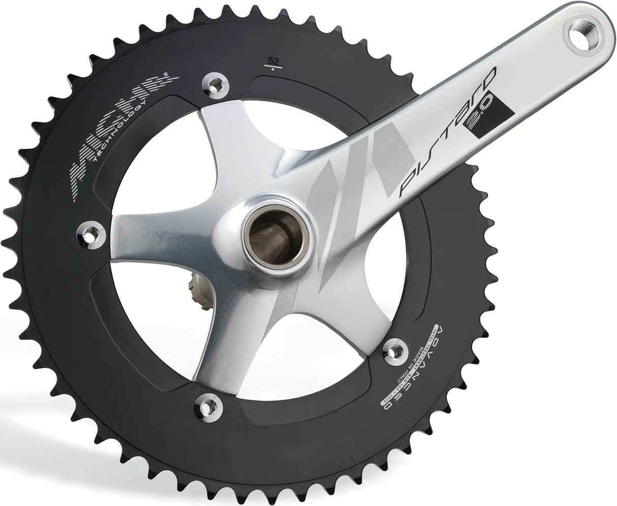 Miche Kurbelgarnitur Pistard 2.0 Kurbelgarnitur Pistard 2.0 48 Zähne 165mm Sil.