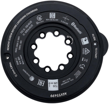 Sram Kurbelstern Leistungsmesser Eagle Axs Getriebespinne PM Eagle Axs Tr. 8 Schrauben