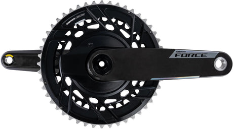 Sram-Kurbelgarnitur-Kraftachsen e1. krg pm Kraft e1 48 35 175 mm dub