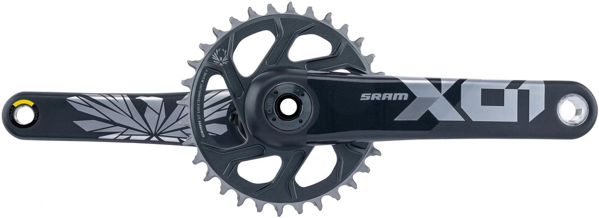 Sram Kurbelgarnitur x01 Eagle Kurbelgarnitur x01 Eagle 32t 175mm Mondpolar