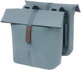 Basilil Tas City Doppel veganes Leder | Graphitblau