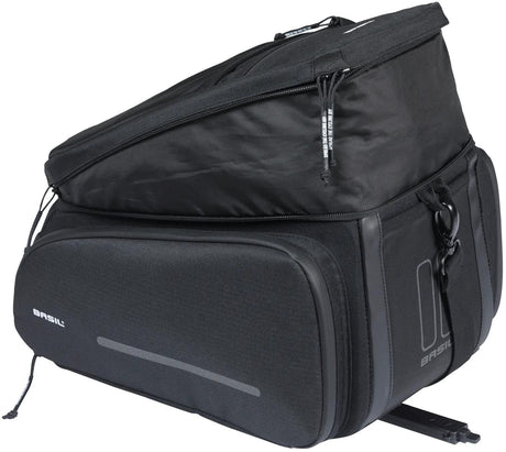 Basil Gepäckträgertasche Move 10-26l Mik Schwarz
