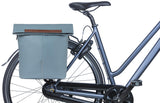 Basilikum City Bicycle Shopper Vegan Leder 14-16L Graphit Blau