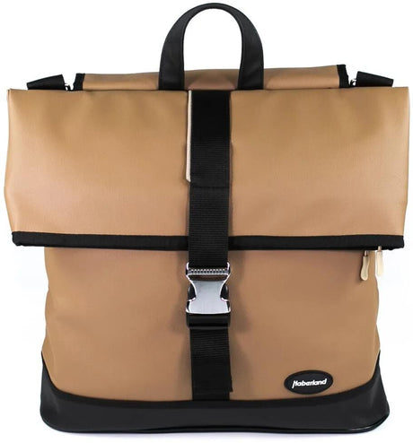 Haberland Koffer melan i Einzeltasche melan i beige