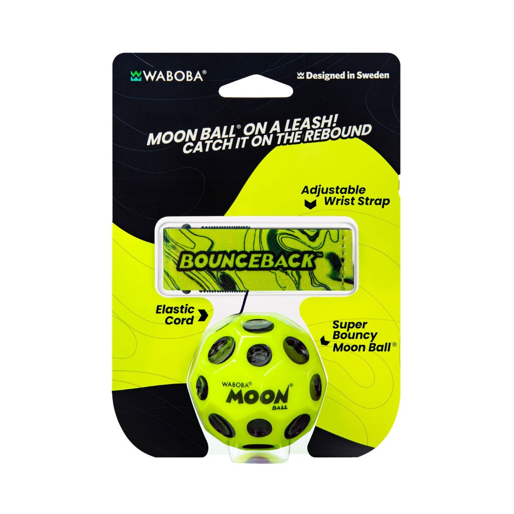 Der Waboba-Ball springt zurück, sortiert