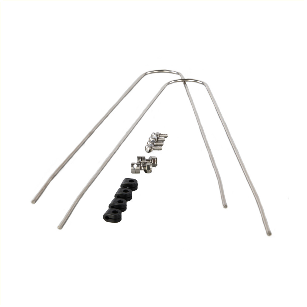 Spritzdrahtstangen -Set -Pad 45 mm universell