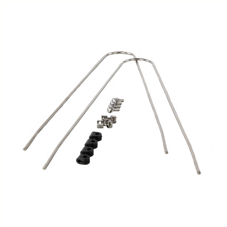 Spritzdrahtstangen -Set -Pad 45 mm universell