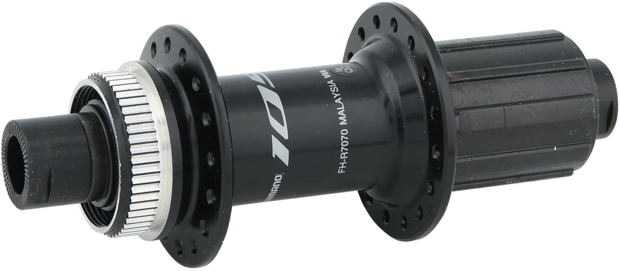 Shimano Kassette Hinterradnabe 105 FH-R7070 Shim.Hinterradnabe 105 R7000 32h cl 12mm Achse 11sp bl.