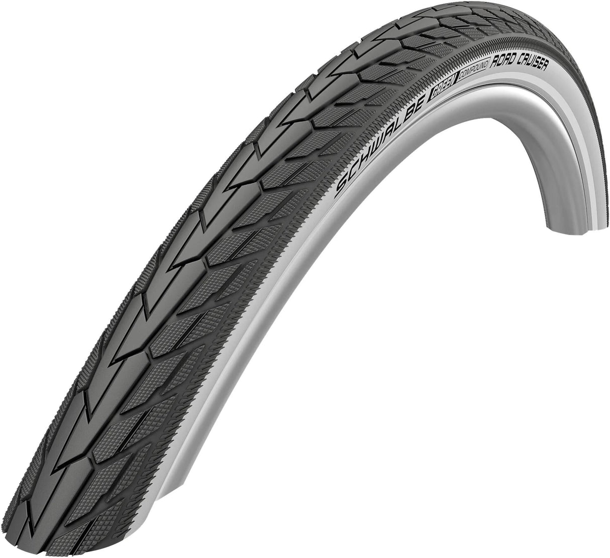Schwalbe Straßenkreuzer – verkabelt – grüne Mischung – K-Guard – 27,5 x 1,40 – Weißwand