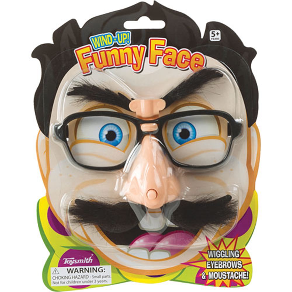Funny face (opwindbaar). 5+ | 6 stuks
