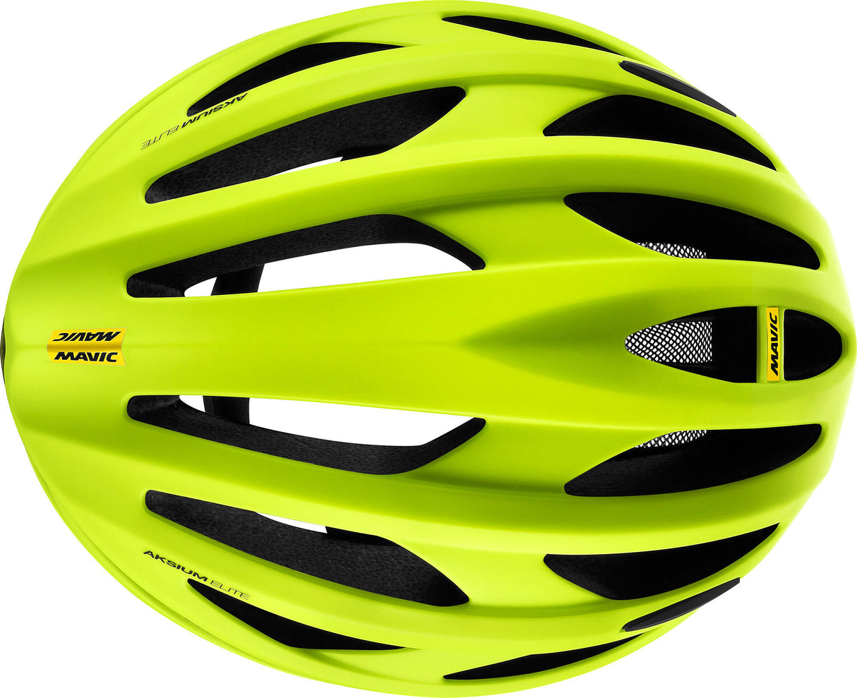 Mavic Rennhelm Aksium Elite Helm Aksium Elite L SAF.YEL. schwarzes Metall