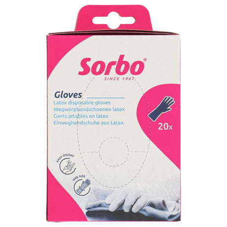 Sorbo Einweghandschuhe Latex 20 Stück