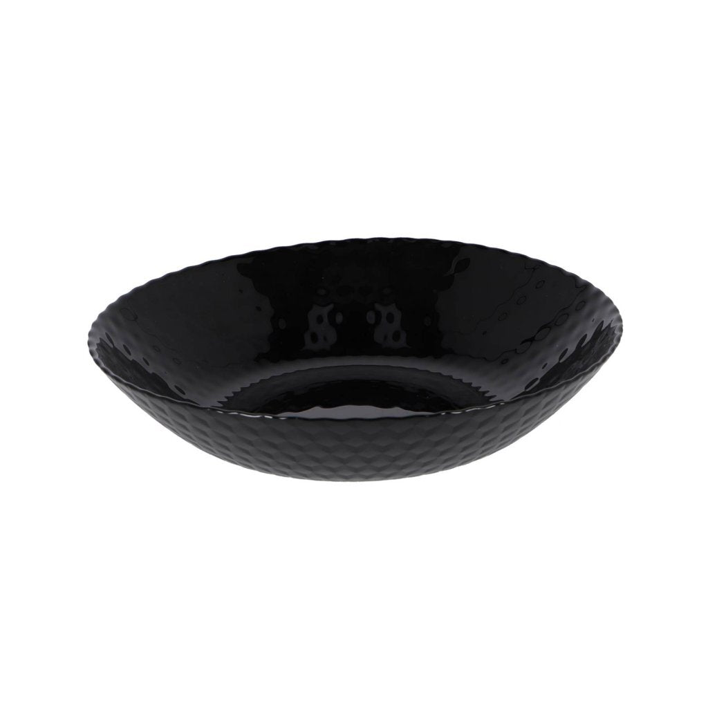 No brand tiefer Teller D20 cm Pampille schwarz | 4 Stück