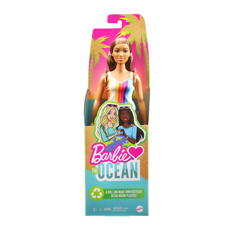 Barbie liebt das Ozean-Regenbogenkleid