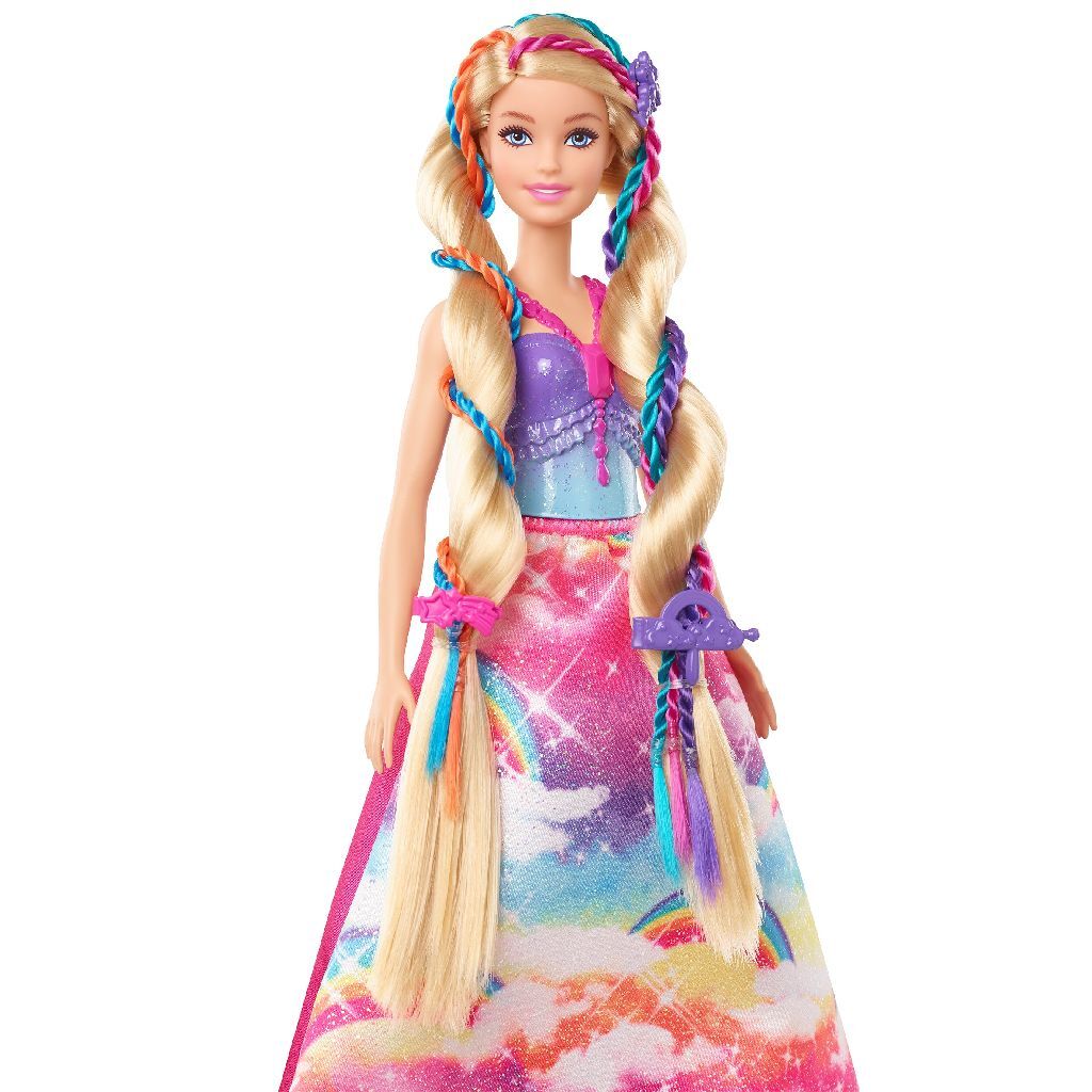 Barbie Dreamtopia Haarpflegepuppe + Zubehör