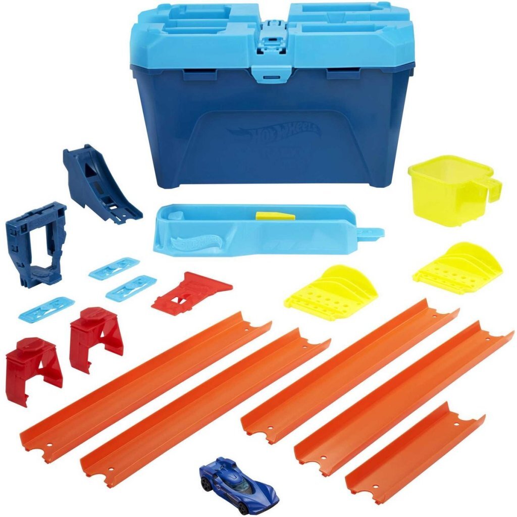 Mattel Track Builder Crash-Stunt-Box