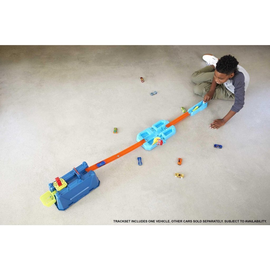 Mattel Track Builder Crash-Stunt-Box