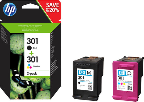 HP Tintenpatrone 301 n9j72ae Schwarz Magenta Cyan Gelb